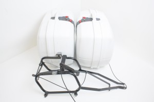 ZESTAW KUFRÓW STELAŻ KUFRY Suzuki DR 800 Big 91-97