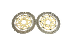 TARCZA HAMULCOWA KOMPLET Kawasaki ZX6R 98-00