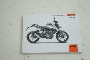 INSTRUKCJA OBSŁUGI KSIĄŻKA KTM Duke 125 2019