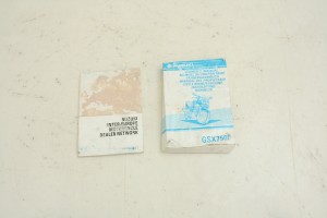 INSTRUKCJA OBSŁUGI KSIĄŻKA Suzuki GSXF 750 98-02