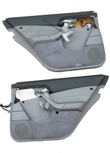 BOCZEK TAPICERKA KOMPLET Mercedes W220