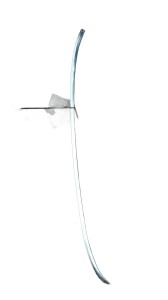 LISTWA CHROM SZYBY PRZEDNIEJ BMW E12 518
